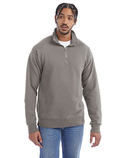 ComfortWash by Hanes GDH425 Men Unisex Quarter-Zip Sweatshirt