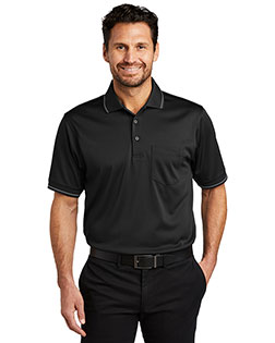 CornerStone Select Snag-Proof Tipped Pocket Polo. CS415 at BigNTallApparel