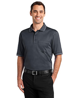 CornerStone Select Snag-Proof Tipped Pocket Polo. CS415 at BignTallApparel