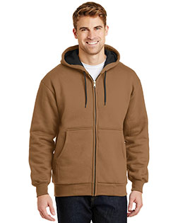 Cornerstone CS620 Men Heavy Weight Full Zip Hoodie With Thermal Lining