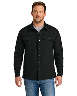 CornerStone CSJ73 ® Soft Shell Shirt Jacket at BignTallApparel