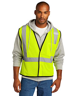 CornerStone ANSI 107 Class 2 Economy Mesh One-Pocket Vest. CSV100