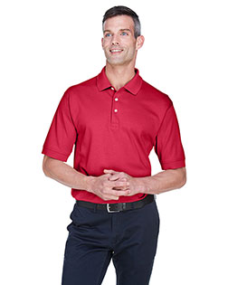 Devon & Jones Classic D140S Men Solid Perfect Pima Interlock Polo