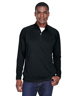 Devon & Jones DG440 Men Stretch Tech-Shell Compass Quarter-Zip