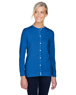 Devon & Jones DP181W Women Perfect Fit Ribbon Cardigan