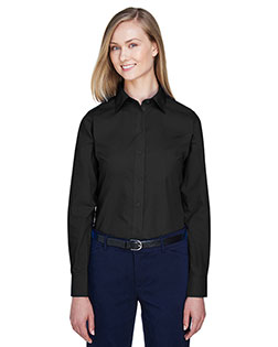 Devon & Jones D620W Ladies' Crown Woven Collection™ Solid Broadcloth at BigNTallApparel