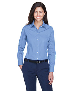 Devon & Jones D630W Ladies' Crown Woven Collection™ Solid Oxford