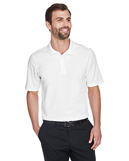 Devon & Jones DG20T Men CrownLux Performance™ 's Tall Plaited Polo at BigNTallApparel