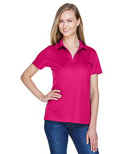 Devon & Jones DG20W Men CrownLux Performance™ Ladies' Plaited Polo at BigNTallApparel