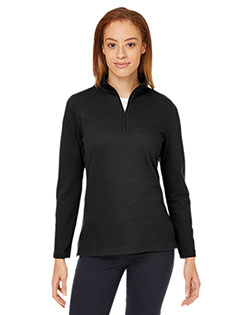 Devon & Jones DG400W Women New Classics™ Ladies' Performance Quarter-Zip at BignTallApparel