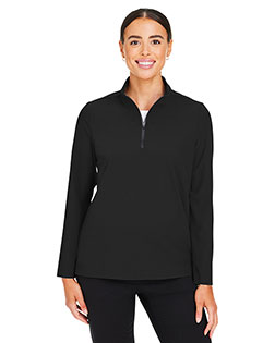 Devon & Jones DG410W  CrownLux Performance® Ladies' Windsor Welded Quarter-Zip