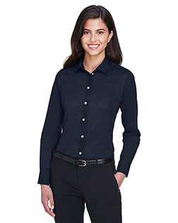 Devon & Jones DG530W Ladies' Crown Woven Collection™ Solid Stretch Twill