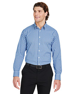 Devon & Jones DG536  CrownLux Performance® Men's Gingham Shirt