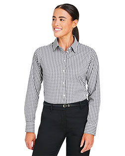 Devon & Jones DG536W  CrownLux Performance® Ladies' Gingham Shirt