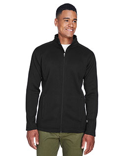 Devon & Jones DG793 Men 's Bristol Full-Zip Sweater Fleece Jacket