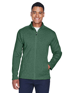 Devon & Jones DG793 Men 's Bristol Full-Zip Sweater Fleece Jacket