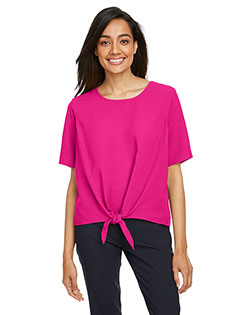 Devon & Jones DP617W Ladies' Perfect Fit™ Tie-Front Blouse