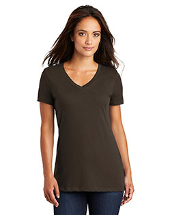 District Threads DM1170L Women  Perfect Weight V-Neck Tee