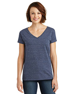  District Women's Cosmic V-Neck Tee. DM465