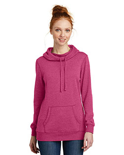 District  Women's Lightweight Fleece Hoodie. DM493