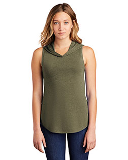 District Women's Perfect Tri Sleeveless Hoodie DT1375