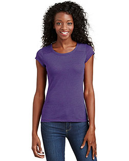 District Threads DT2400 Women Gravel 50/50 Girly Crew Tee