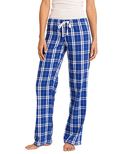 District Threads DT2800 Womenjuniors Flannel Plaid Pant at BigNTallApparel