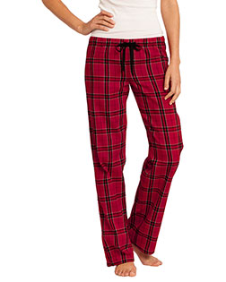 District Threads DT2800 Womenjuniors Flannel Plaid Pant