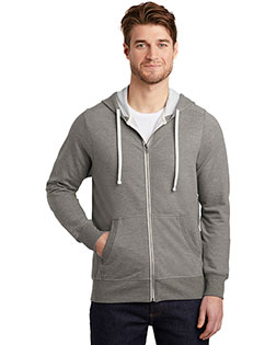 District Perfect Tri French Terry Full-Zip Hoodie. DT356