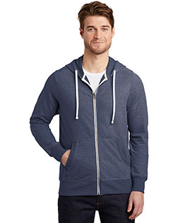 District Perfect Tri French Terry Full-Zip Hoodie. DT356