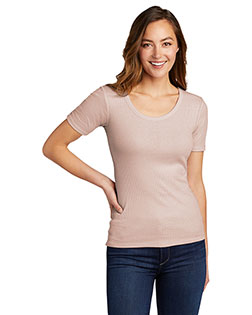 District Women's V.I.T.Rib Scoop Neck Tee DT6020