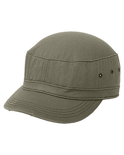 District Threads DT605  Distressed Military Hat