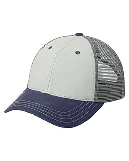 District Threads DT616  Tri-Tone Mesh Back Cap