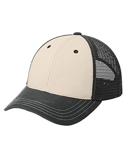 District Threads DT616 Tri-Tone Mesh Back Cap