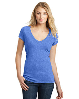    District ®  Juniors Very Important Tee ®  Deep V-Neck. DT6502