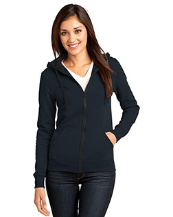 District Threads DT801 Women Concert Fleece Full-Zip Hoodie