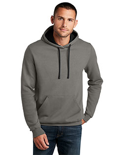 District Threads DT810 Men Concert Fleece Hoodie at BigNTallApparel