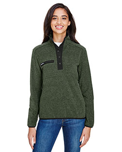 Dri Duck 9340 Denali Melange Mountain Fleece Pullover