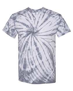 Dyenomite 200CC Contrast Cyclone Tie-Dyed T-Shirt at BigNTallApparel