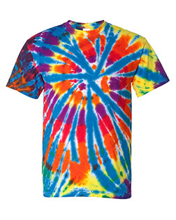 Dyenomite 200TD  Rainbow Cut-Spiral Tie-Dyed T-Shirt