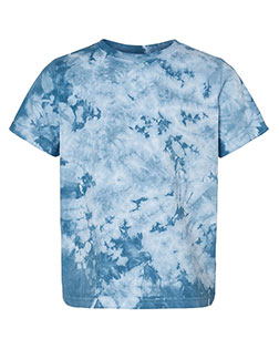 Dyenomite 330CR Toddler Crystal Tie-Dyed T-Shirt