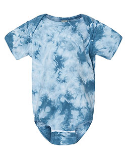 Dyenomite 340CR Infant Crystal Tie-Dyed Onesie