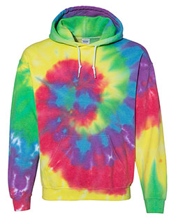 Dyenomite 680VR  Blended Hooded Tie-Dyed Sweatshirt