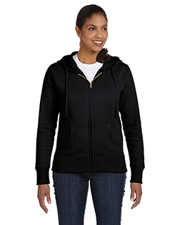 econscious EC4501 Ladies' Organic/Recycled Full-Zip Hooded Sweatshirt
