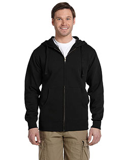 Econscious EC5650 Men 's Organic/Recycled Full-Zip Hooded Sweatshirt