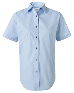 FeatherLite 5281  Women's Short Sleeve Stain-Resistant Tapered Twill Shirt
