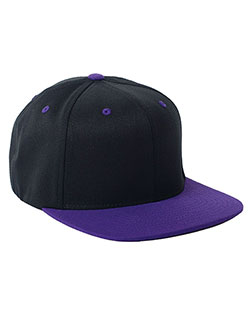 Flexfit 110FT Men Adult Wool Blend Snapback Two-Tone Cap at BigNTallApparel