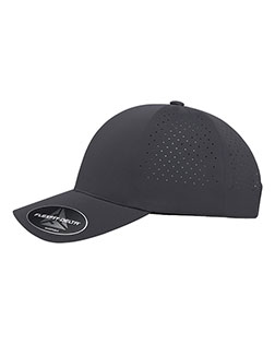 Flexfit 180AP Delta® Snapback Perforated Cap At BigNTallApparel