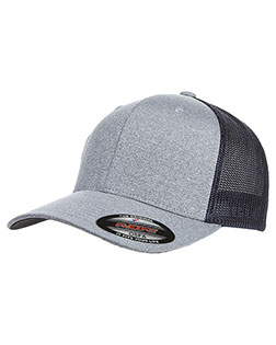 Flexfit Y6311 Adult Poly Mélange Stretch Mesh Cap at BigNTallApparel