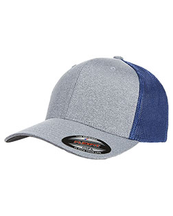 Flexfit Y6311 Adult Poly Mélange Stretch Mesh Cap at BigNTallApparel